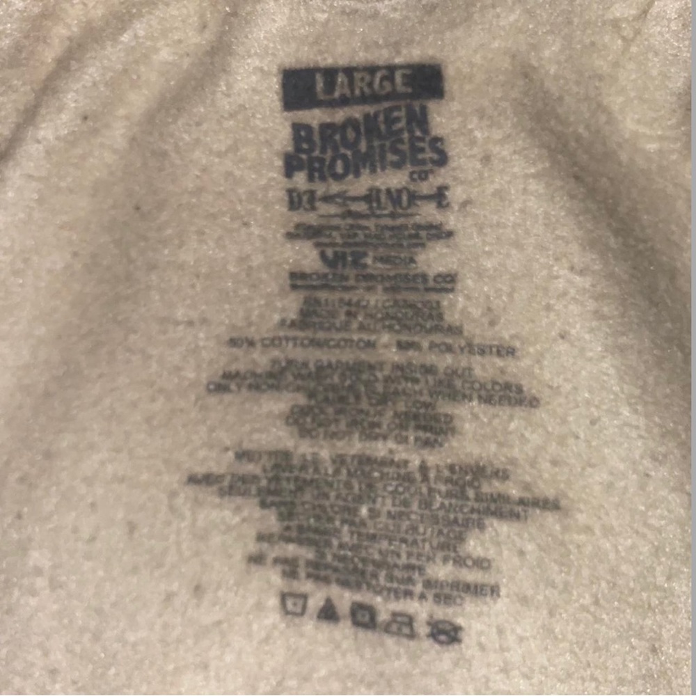 Broken Promises x Death Note Misa Sand Hoodie Only worn a few times